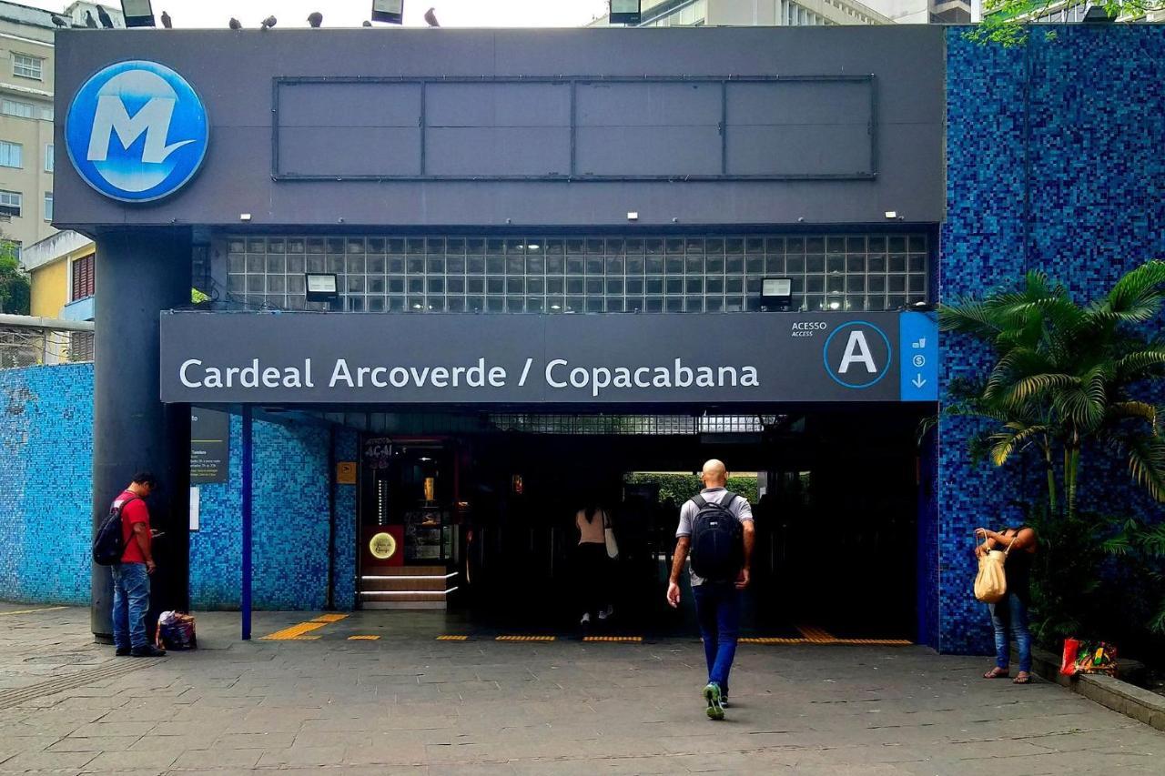 Design Copacabana - 4 Hospedes, Praia E Conforto! Rio de Janeiro Eksteriør billede